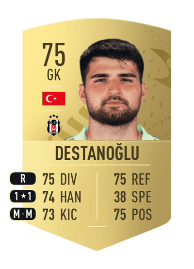 Ersin Destanoğlu Common 75 OVR