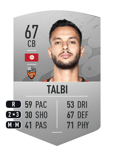 Montassar Talbi Common 67 OVR