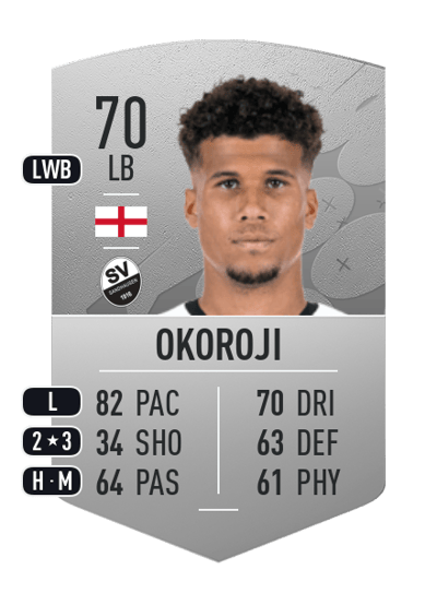 Chima Okoroji Common 70 OVR