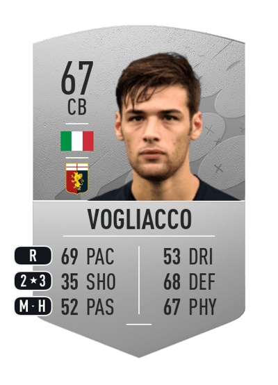 Alessandro Vogliacco Common 67 OVR
