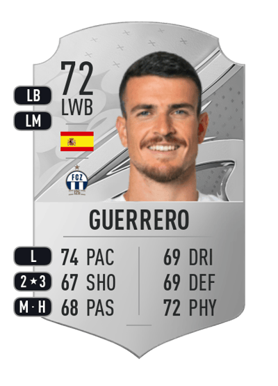 Guerrero Rare 72 OVR