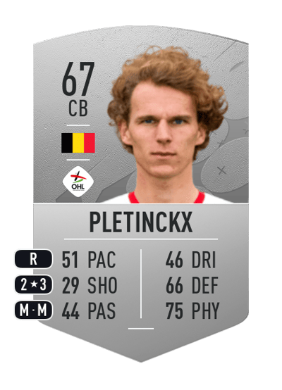 Ewoud Pletinckx Common 67 OVR