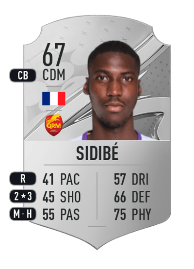 Kalidou Sidibé Rare 67 OVR