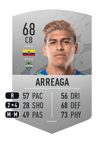 Xavier Arreaga Common 68 OVR
