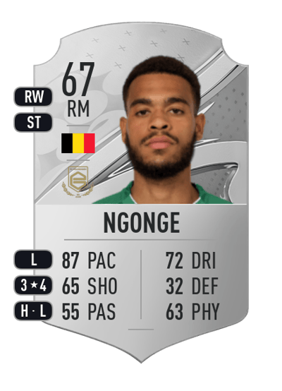 Cyril Ngonge Rare 67 OVR