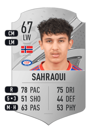 Osame Sahraoui Rare 67 OVR