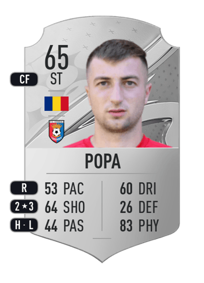 Daniel Popa Rare 65 OVR