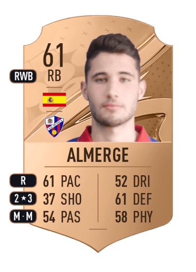 Almerge Rare 61 OVR