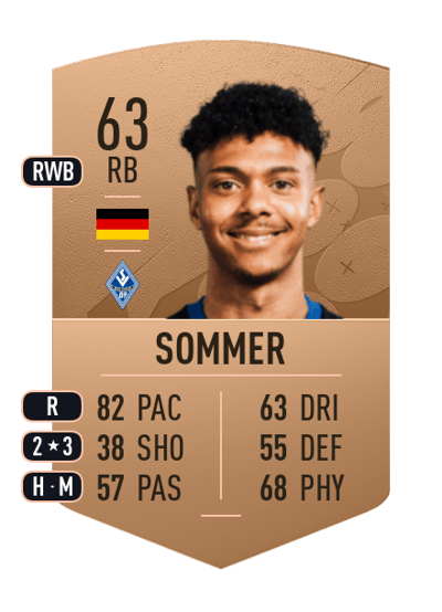 Niklas-Wilson Sommer Common 63 OVR