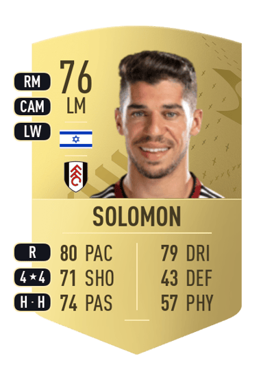 Manor Solomon Common 76 OVR