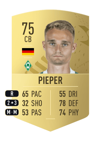 Amos Pieper Common 75 OVR