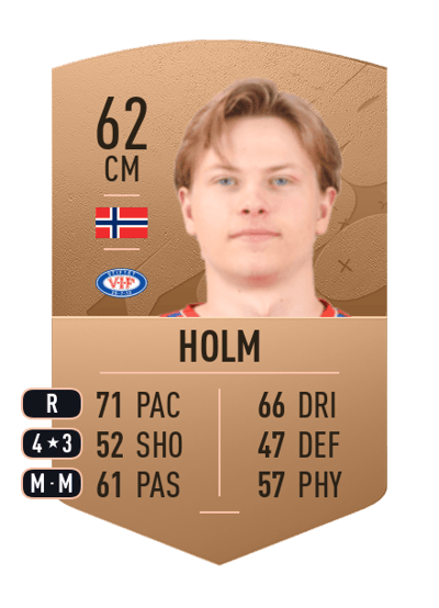 Odin Thiago Holm Common 62 OVR