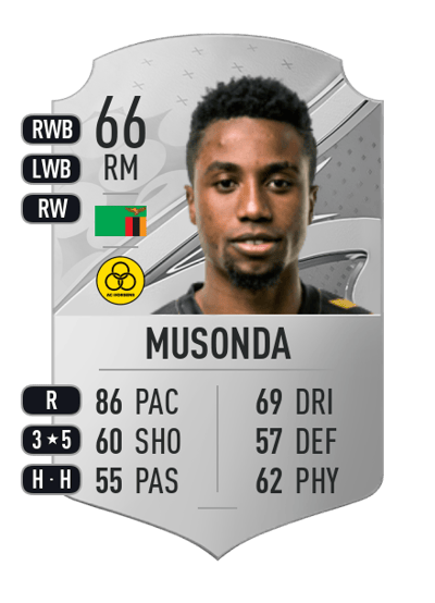 Lubambo Musonda Rare 66 OVR