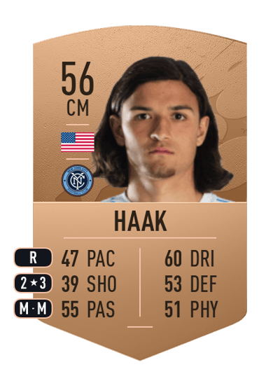 Justin Haak Common 56 OVR