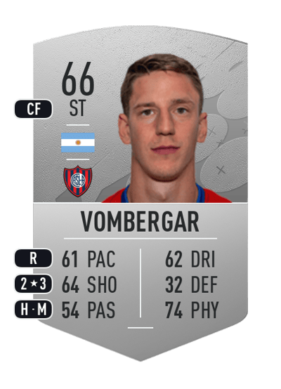 Andrés Vombergar Common 66 OVR