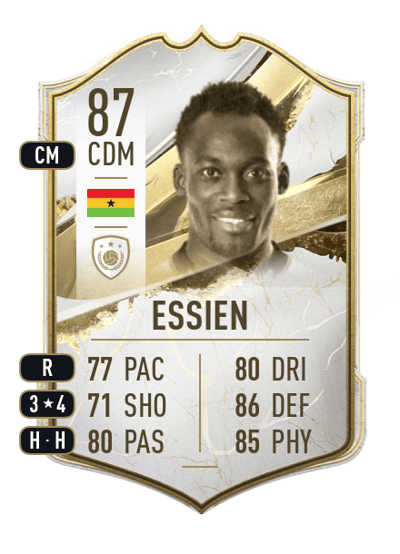 Michaël Essien Icon 87 OVR
