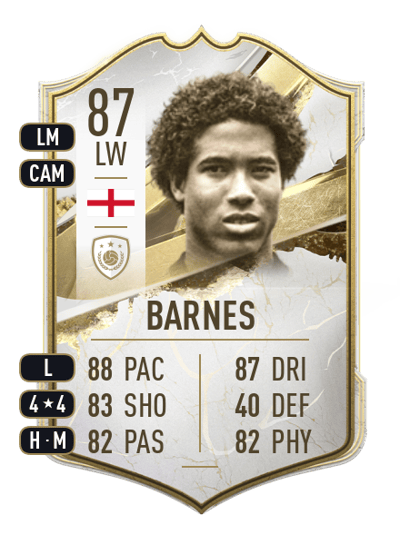 John Barnes Icon 87 OVR
