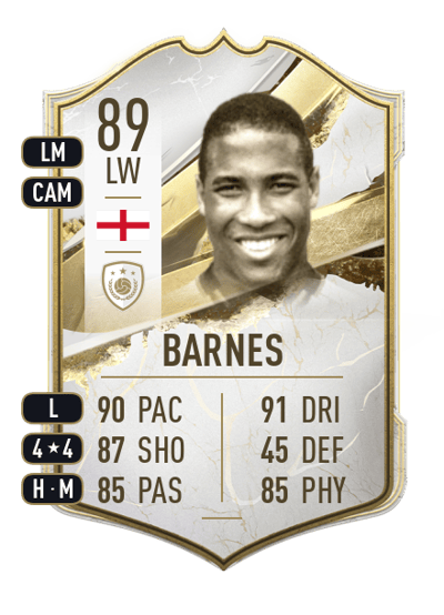 John Barnes Icon 89 OVR