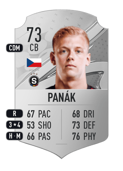 Filip Panák Rare 73 OVR
