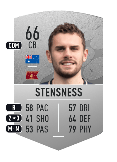 Gianni Stensness Common 66 OVR