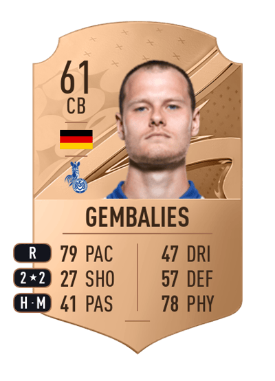 Vincent Gembalies Rare 61 OVR
