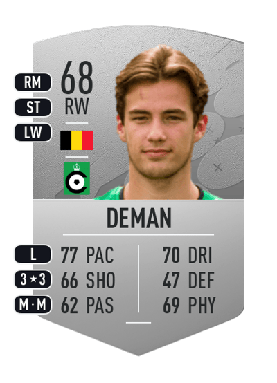 Olivier Deman Common 68 OVR