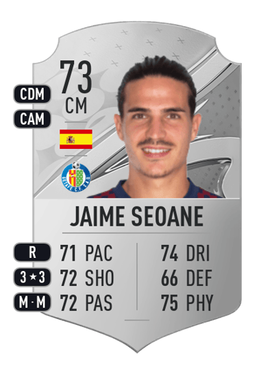 Jaime Seoane Rare 73 OVR