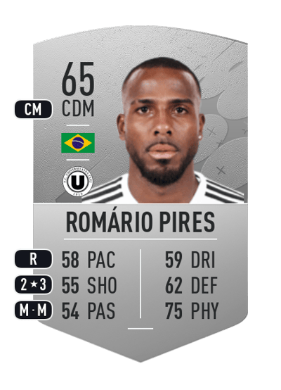 Romário Pires Common 65 OVR