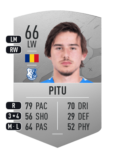 Alexi Pitu Common 66 OVR