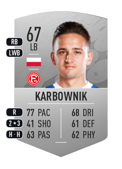 Michał Karbownik Common 67 OVR