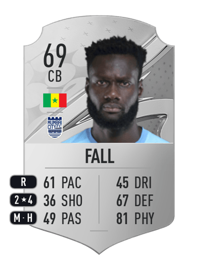 Mourtada Fall Rare 69 OVR