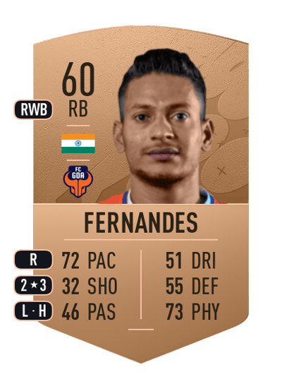 Seriton Fernandes Common 60 OVR