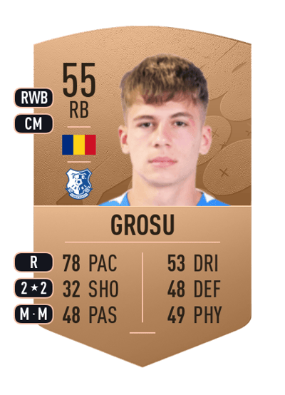 Darius Grosu Common 55 OVR