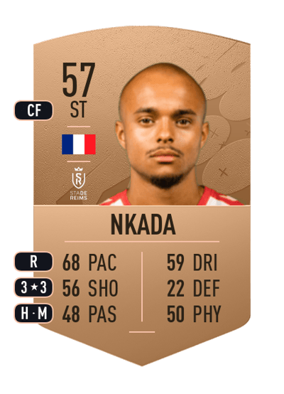 Timothé Nkada Common 57 OVR