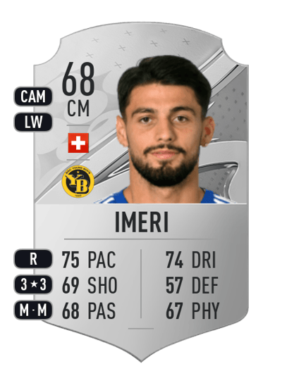 Kastriot Imeri Rare 68 OVR