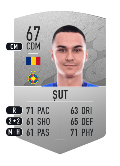 Adrian Șut Common 67 OVR