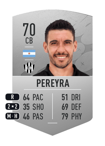 Fabio Pereyra Common 70 OVR