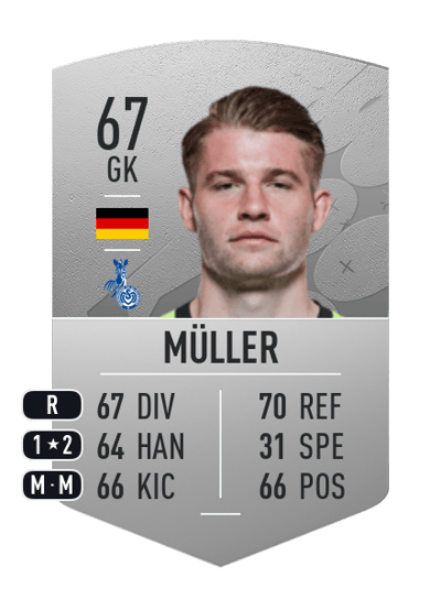 Vincent Müller Common 67 OVR