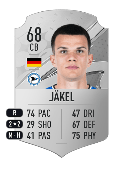Frederik Jäkel Rare 68 OVR