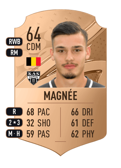 Gary Magnée Rare 64 OVR