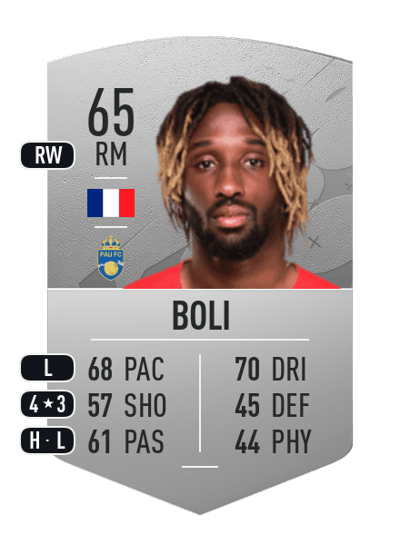 Charles Boli Common 65 OVR