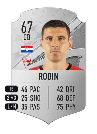 Matej Rodin Rare 67 OVR