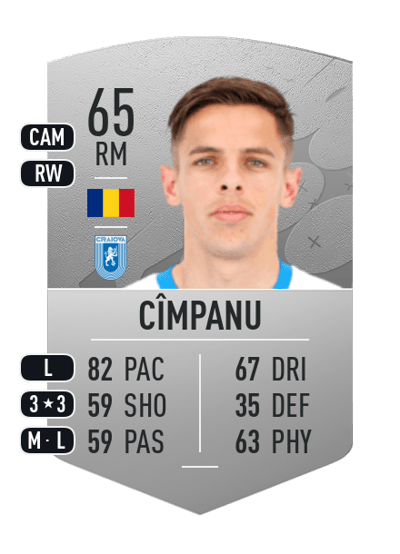 George Cîmpanu Common 65 OVR
