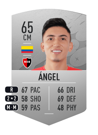Fabián Ángel Common 65 OVR