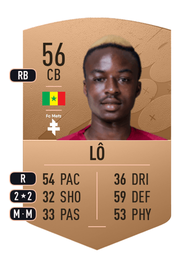 Aboubacar Lô Common 56 OVR