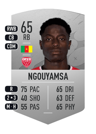 Ahmad Toure Ngouyamsa Common 65 OVR