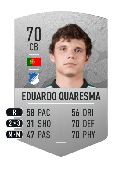 Eduardo Quaresma Common 70 OVR