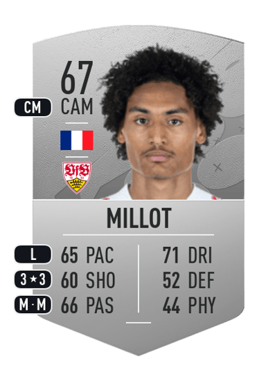 Enzo Millot Common 67 OVR