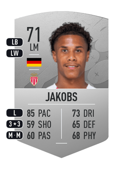 Ismail Jakobs Common 71 OVR