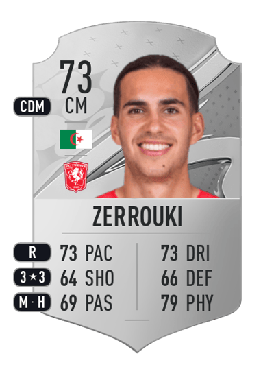 Ramiz Zerrouki Rare 73 OVR